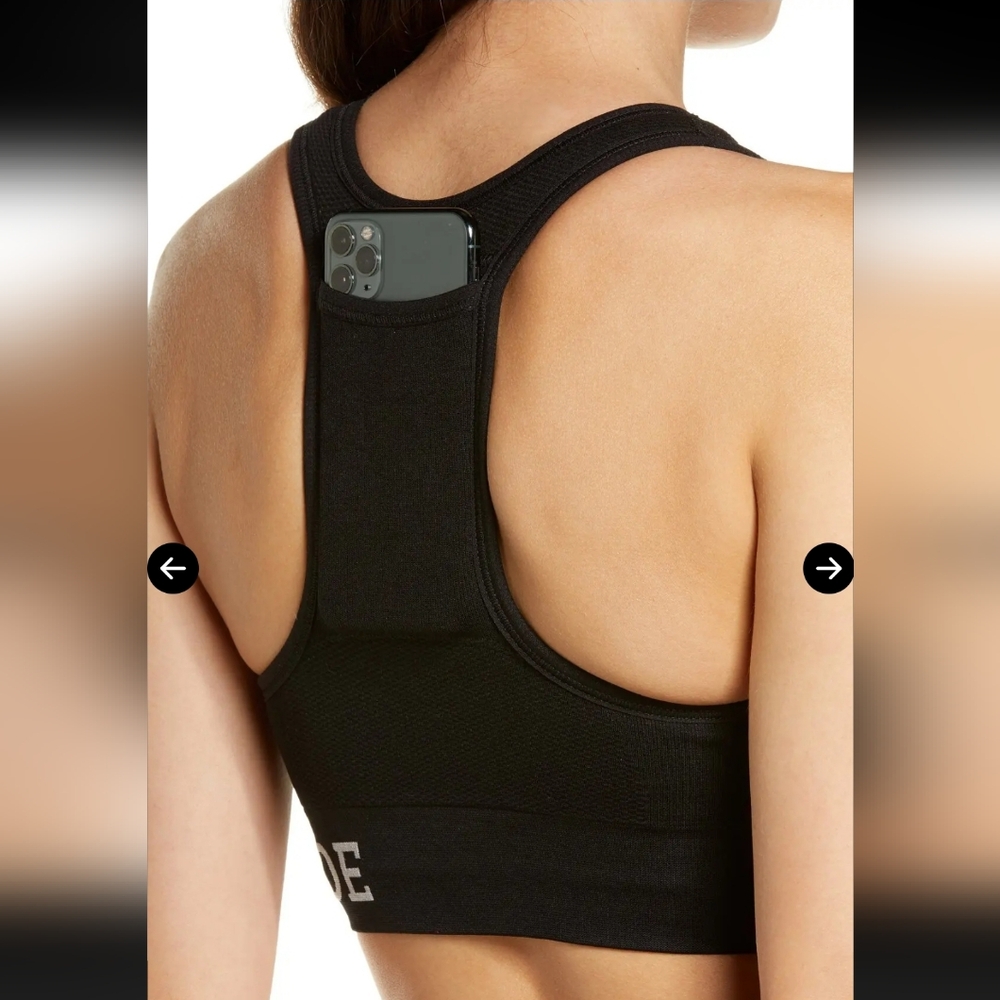 HARPER WILDE THE MOVE SPORTS BRA IN BLACK / SIZES: M,L,XL